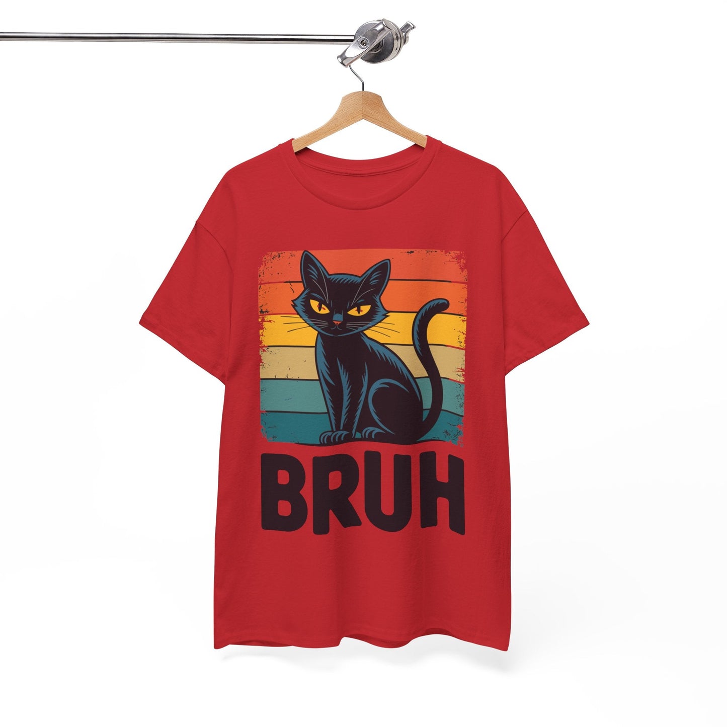 Funny Cat Bruh For Teens Boys Girls Men Women Meme Graphic T-Shirt
