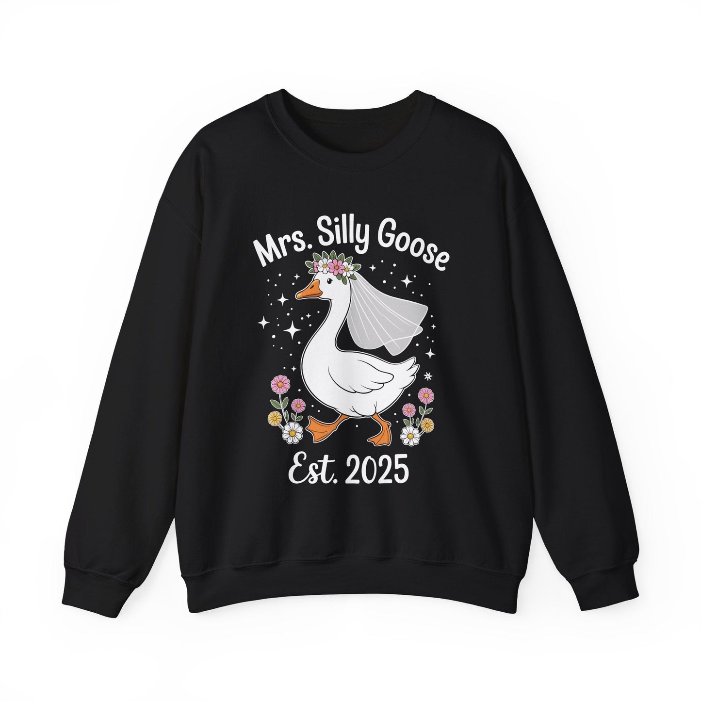 Mrs. Silly Goose Couple Matching Wedding Funny Bride to Be Sweatshirt