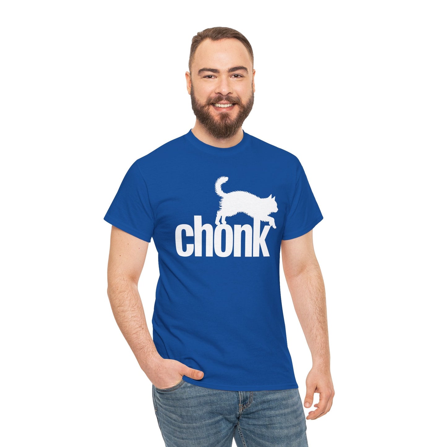 Chonk Cat Meme Funny T-Shirt