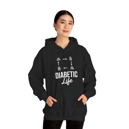 Funny Diabetic Type 1 Diabetes T1D Diabetes Awareness Hoodie