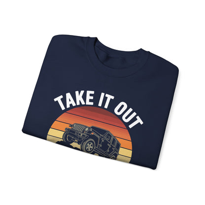 Catch Some Rays Vintage Retro Take It Out And Play Sweatshirt