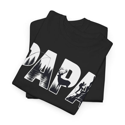 Best Hunting Dad Ever Shirt Vintage Father’s Day T-Shirt for Men