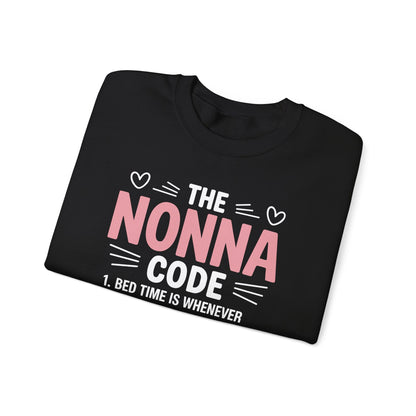 The A Nonna Code Funny Grandma Mothers Day Gifts Sweatshirt