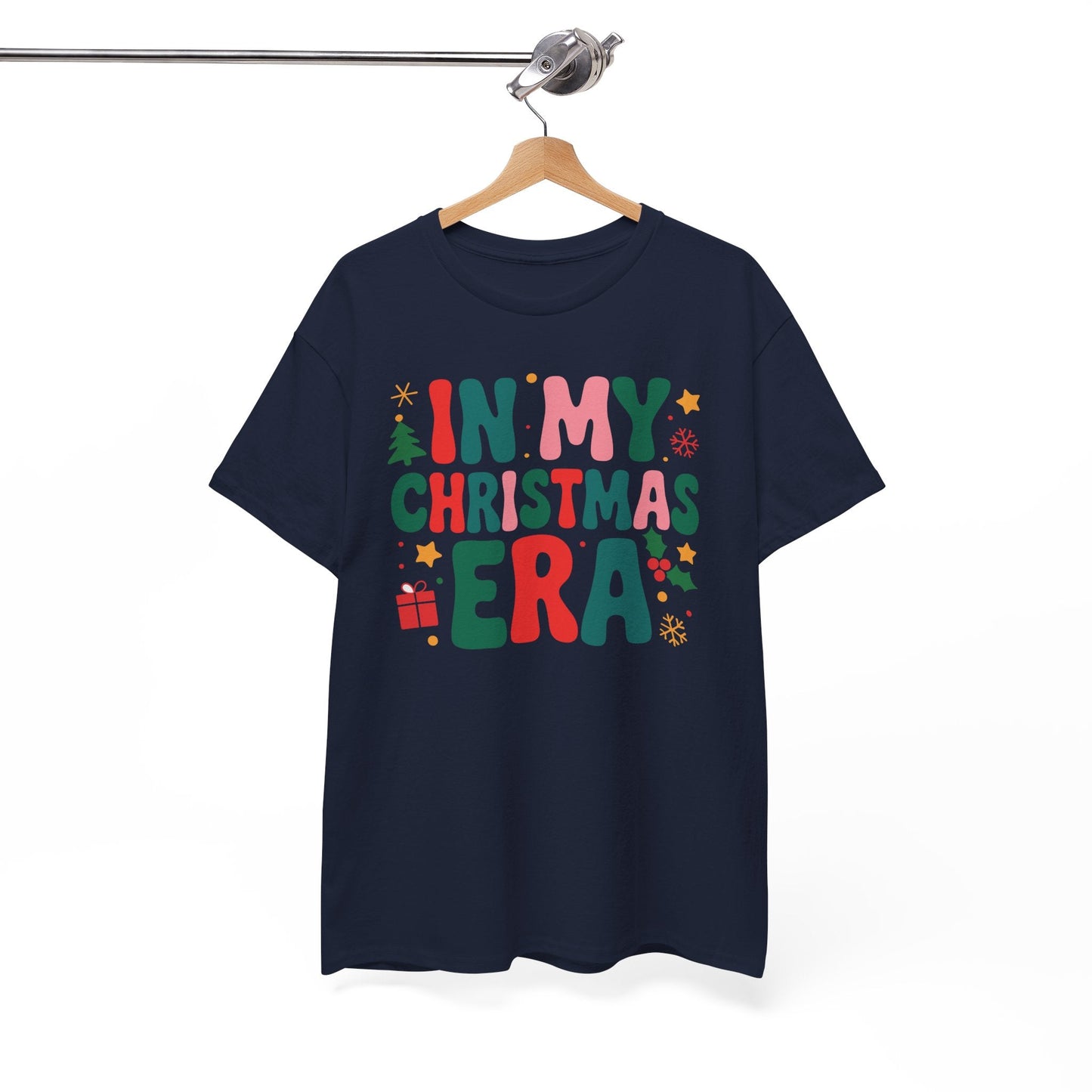 In My Christmas Era Cute Groovy Christmas Holiday Xmas T-Shirt