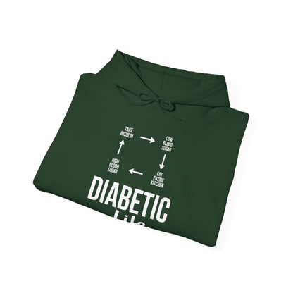Funny Diabetic Type 1 Diabetes T1D Diabetes Awareness Hoodie