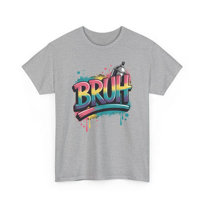 Bruh Graffiti Funny Saying Street Art Meme Men Boys T-Shirt