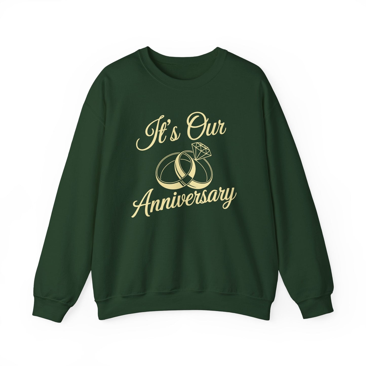 It's Our Anniversary Shirts for Married Couples Husband Wife Sweatshirt