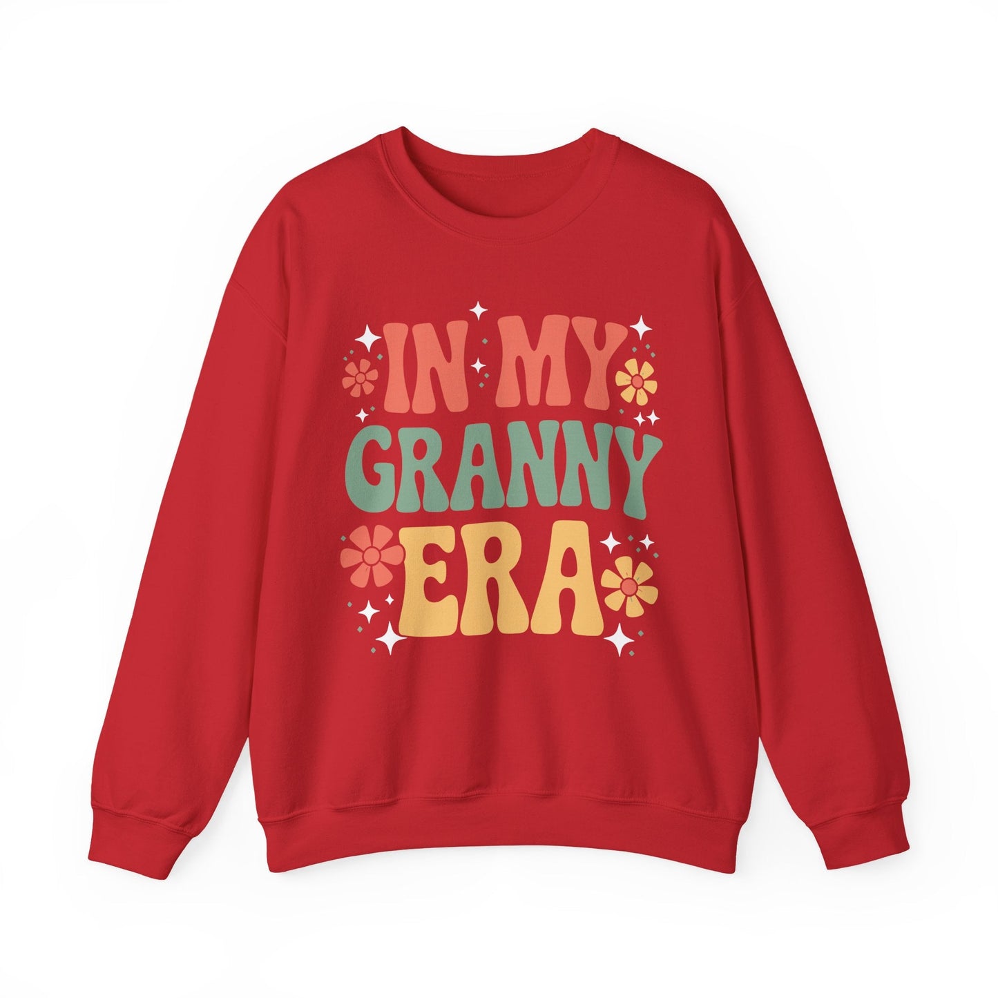 In My Granny Era Funny Sarcastic Groovy Retro Mothers Day Sweatshirt