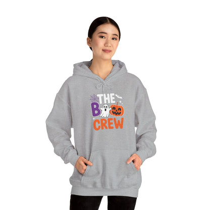 Halloween The Boo Crew Cute Ghost Spooky Family Matching Hoodie