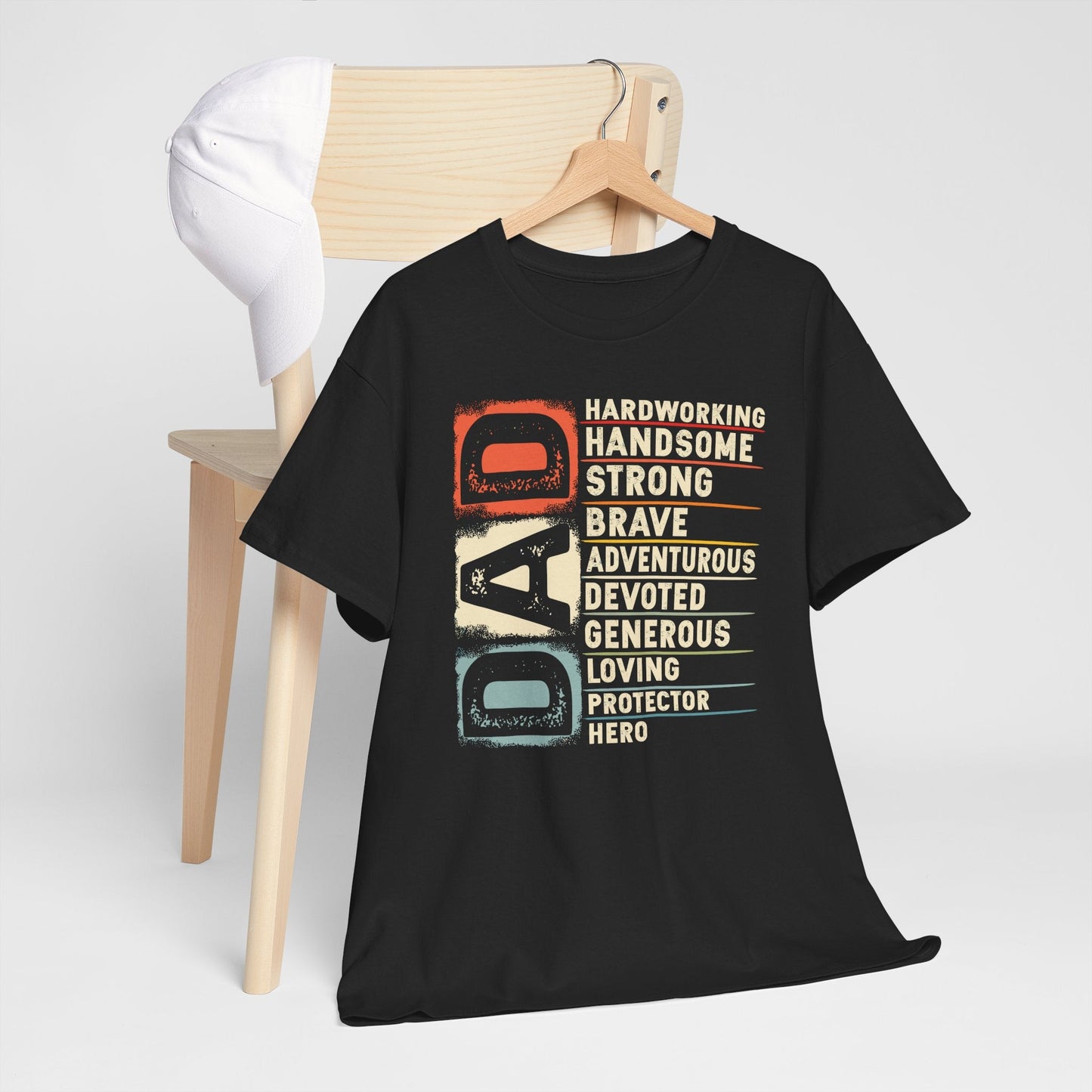 Vintage Funny Definition of Dad Retro Meme Joke Father's Day T-Shirt