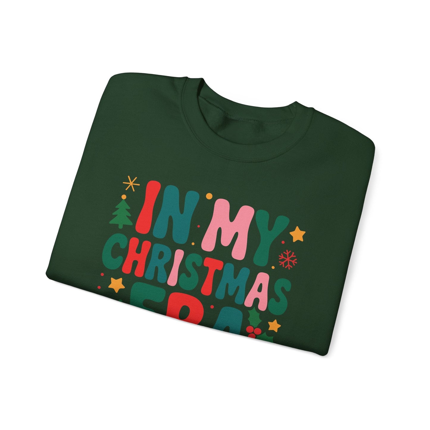In My Christmas Era Cute Groovy Christmas Holiday Xmas Sweatshirt