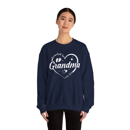 Promoted to Grandma Est 2025 Soon to be Grandma Mothers Day Sweatshirt