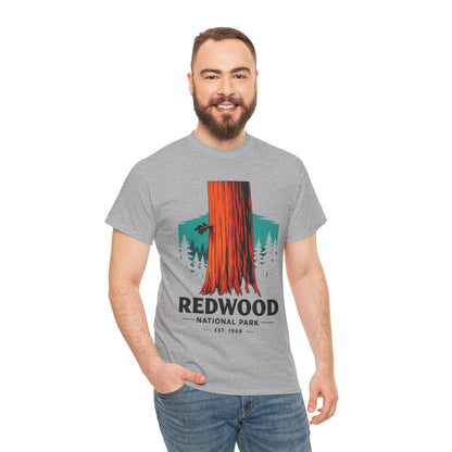 Redwood National Park Est 1968 Forest Tree Nature T-Shirt