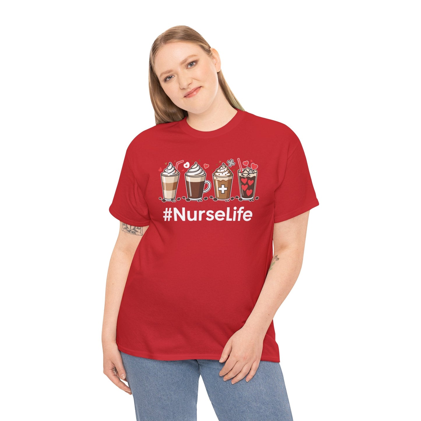 Nurse Life Funny Coffee Nurses Fuel Registered Nurse Medical T-Shirt