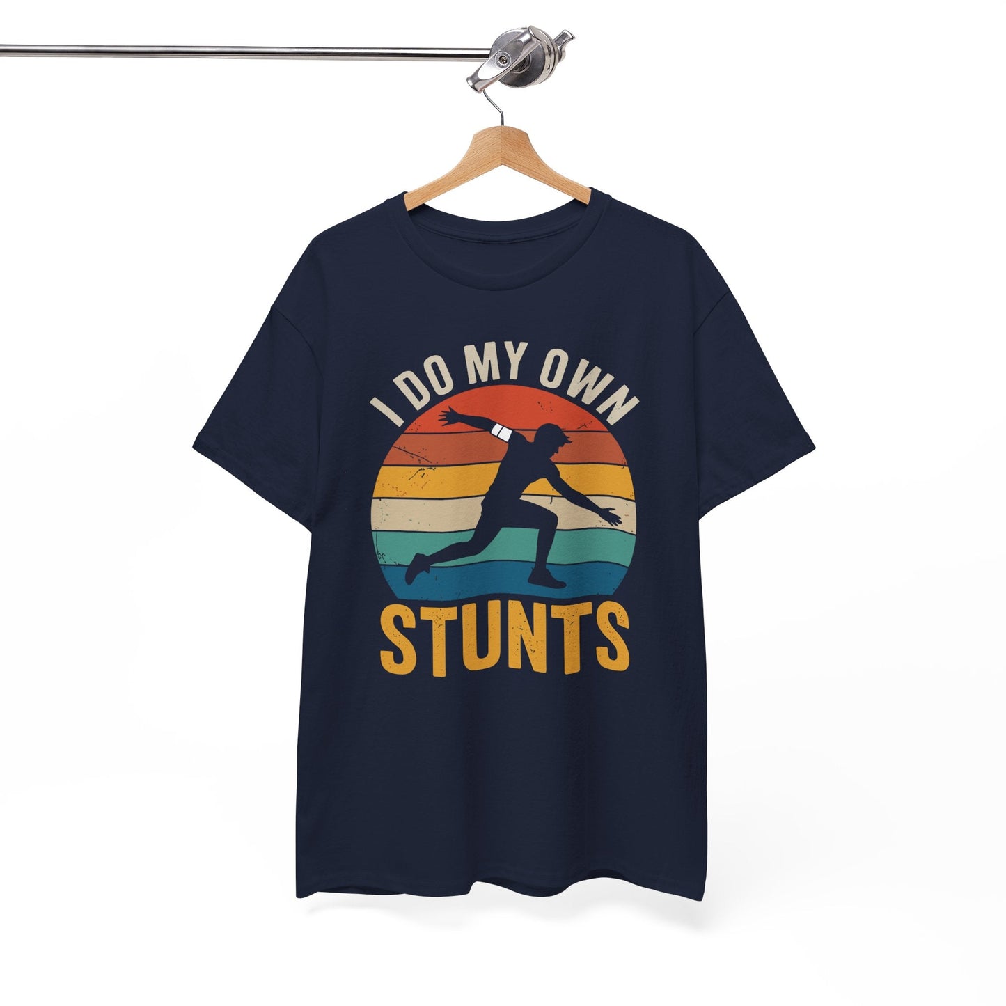 Funny I Do All My Own Stunts Broken Bones T-Shirt