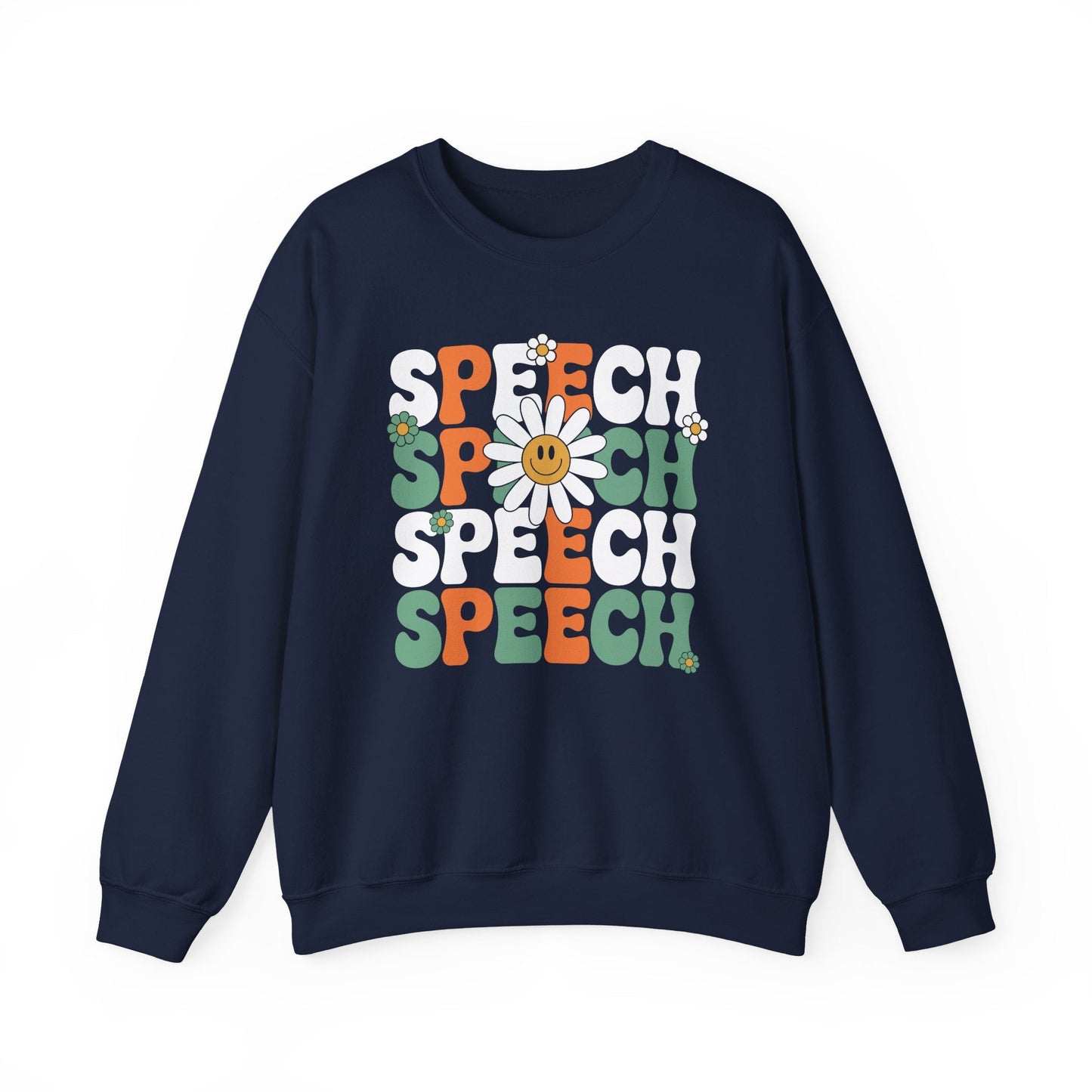 Speech Therapy Retro Speech Language Pathologist Therapist Sweatshirt