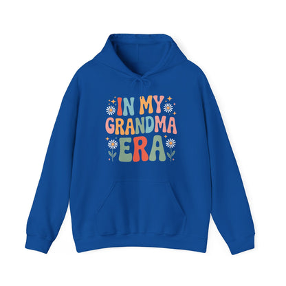 In My Grandma Era Funny Sarcastic Groovy Retro Mothers Day Hoodie