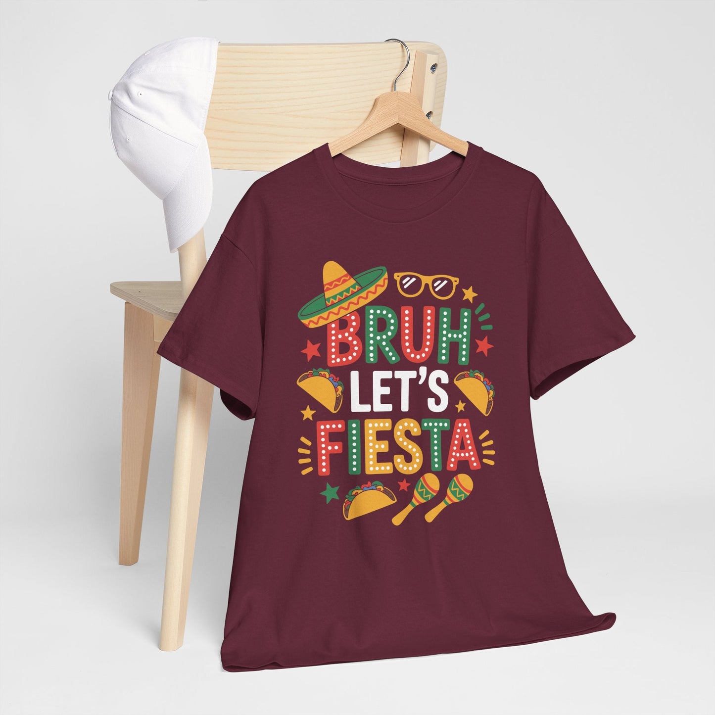 Bruh Let's Fiesta Cinco De Mayo Mexican Party Men Women T-Shirt