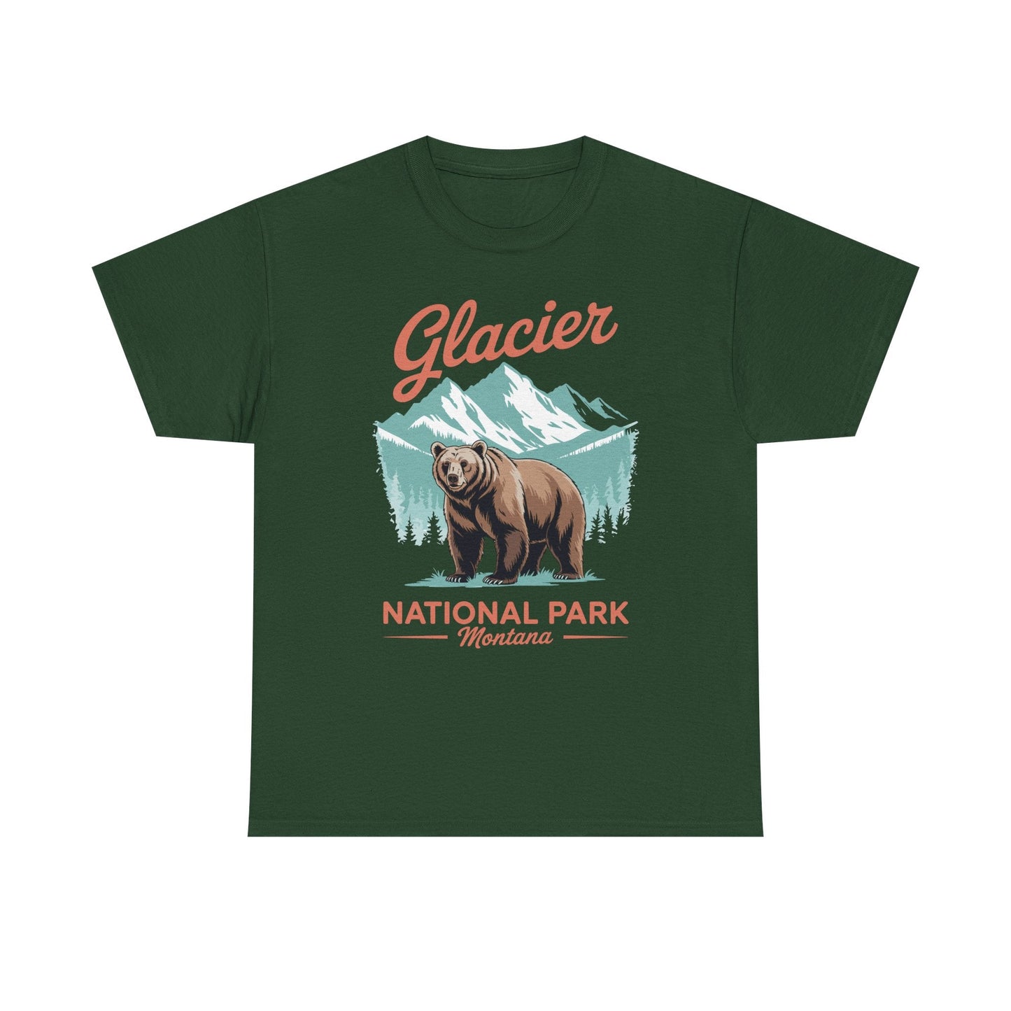 Glacier National Park retro T-Shirt