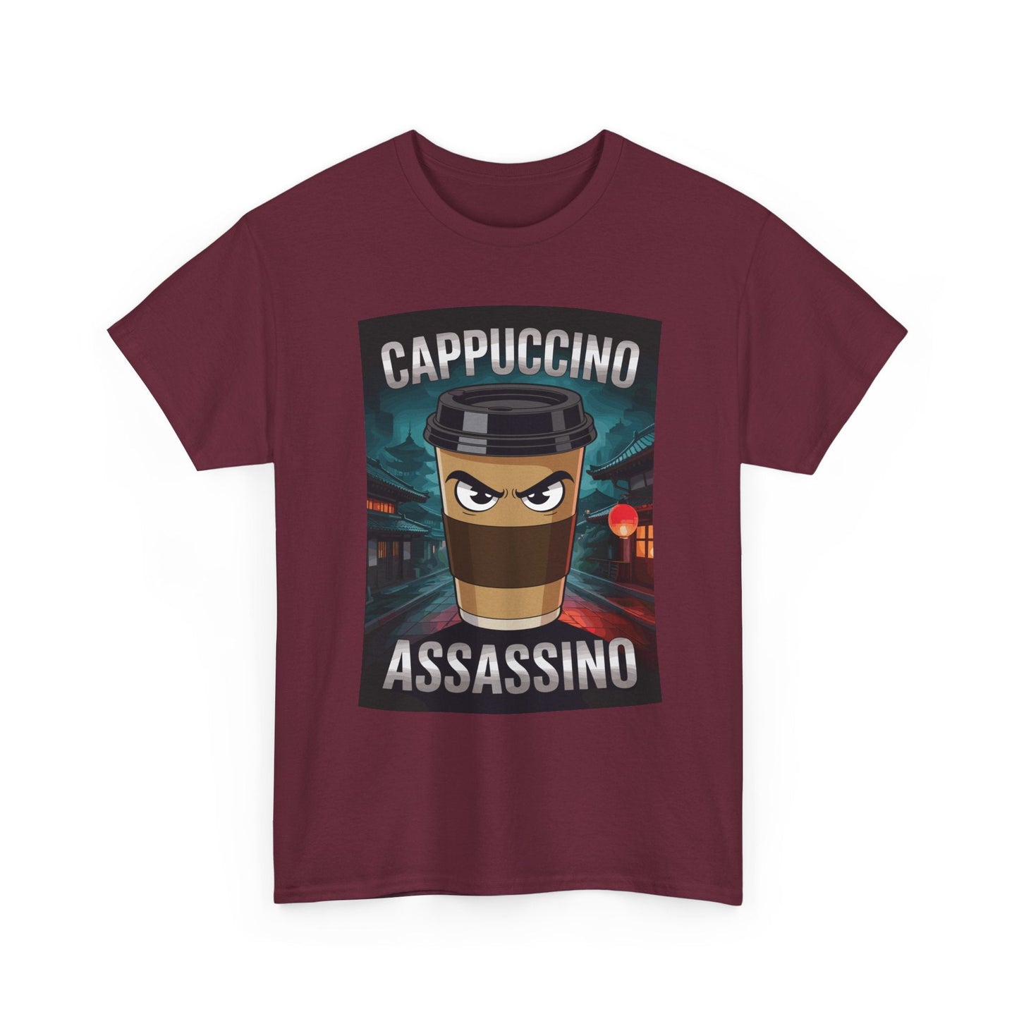 Cappuccino Assassino Coffee Lovers Italian Brainrot Meme T-Shirt