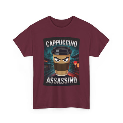 Cappuccino Assassino Coffee Lovers Italian Brainrot Meme T-Shirt