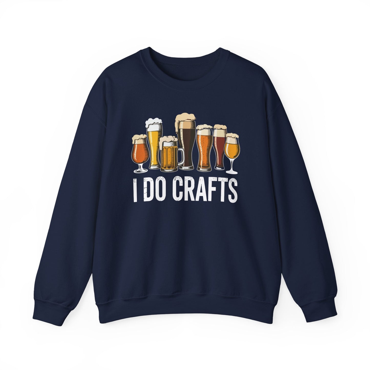 Craft Beer Vintage I Do Crafts Home Brew Art Sweatshirt