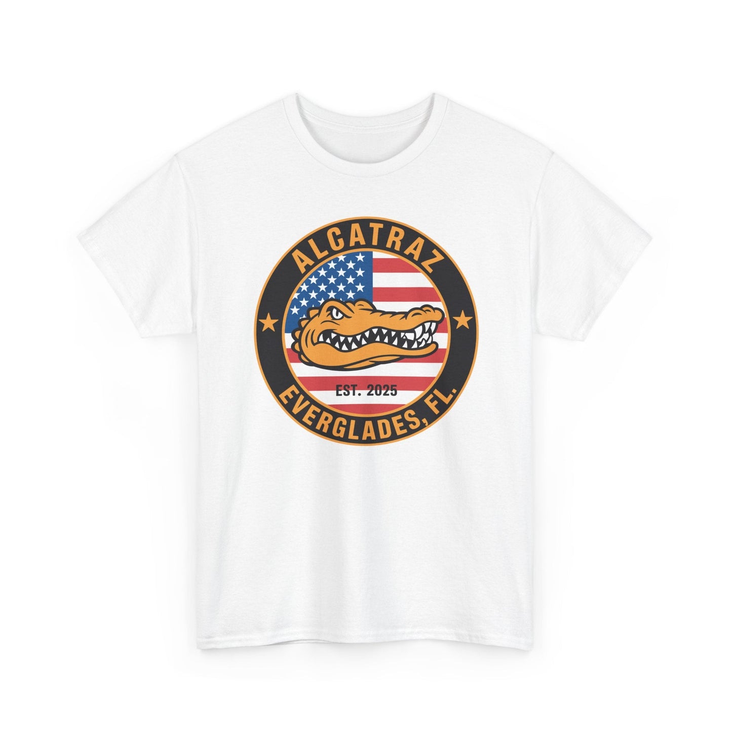 Retro Alcatraz Everglades FL EST 2025 T-Shirt