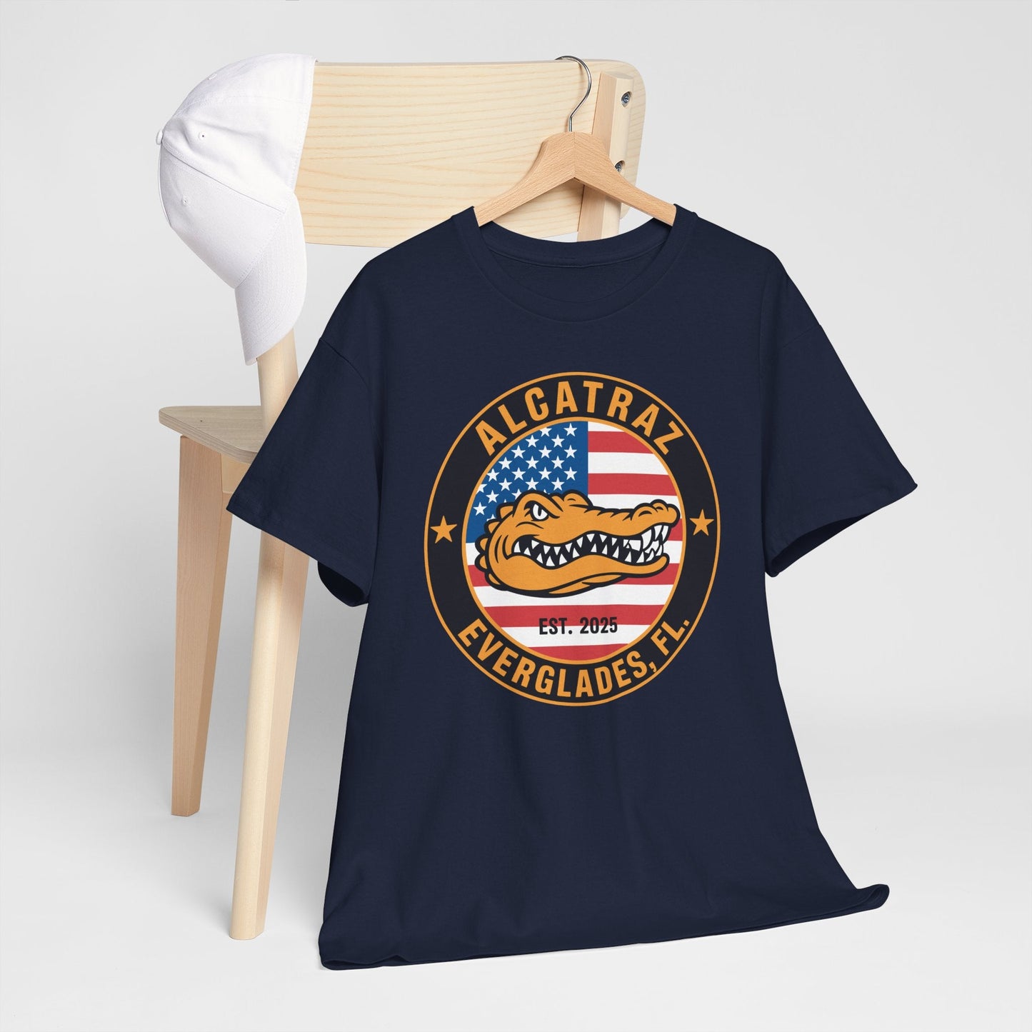 Retro Alcatraz Everglades FL EST 2025 T-Shirt