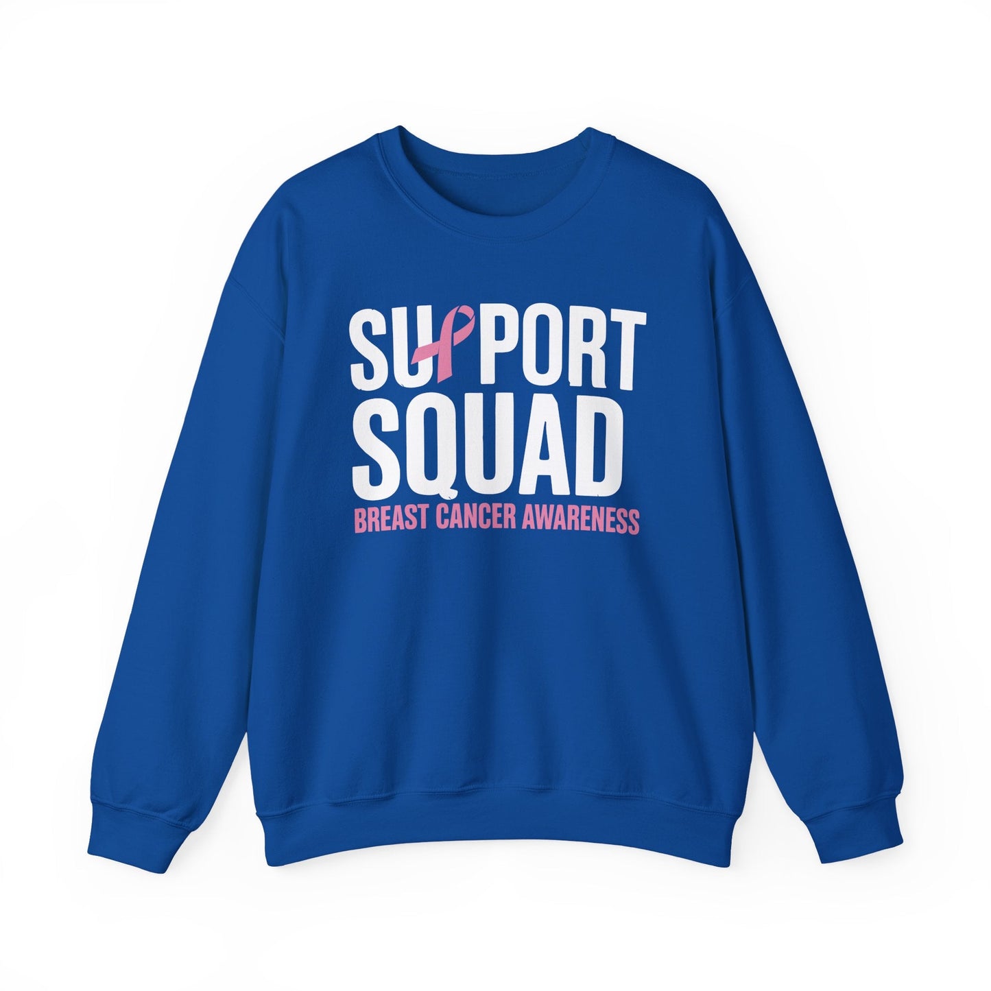 Breast Cancer Shirts Support Squad Breast Cancer Awareness Sweatshirt
