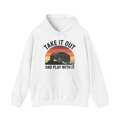 Catch Some Rays Vintage Retro Take It Out And Play Hoodie