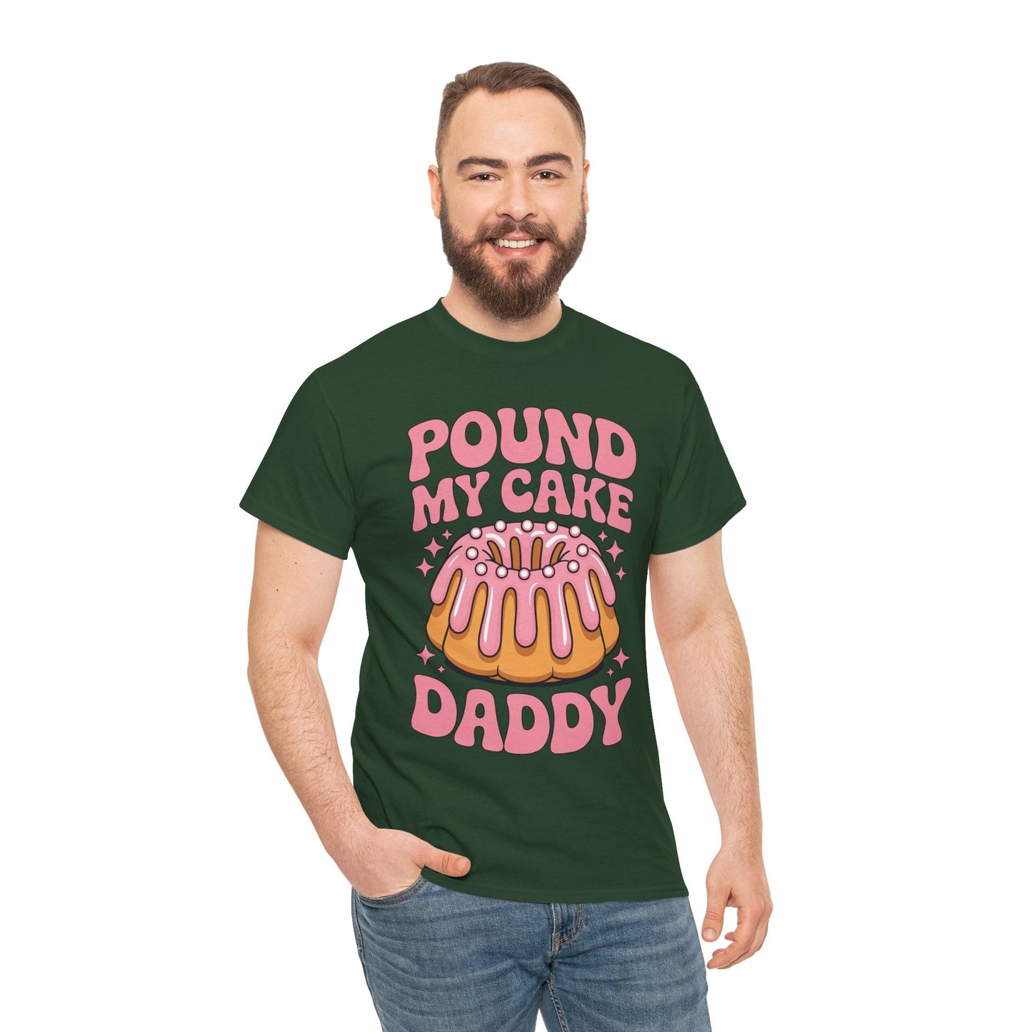 Inappropriate Pound My Cake Daddy Embarrassing Adult Humor T-Shirt