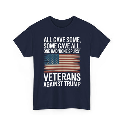 Veterans Against Trump Anti Trump Political Protest T-Shirt