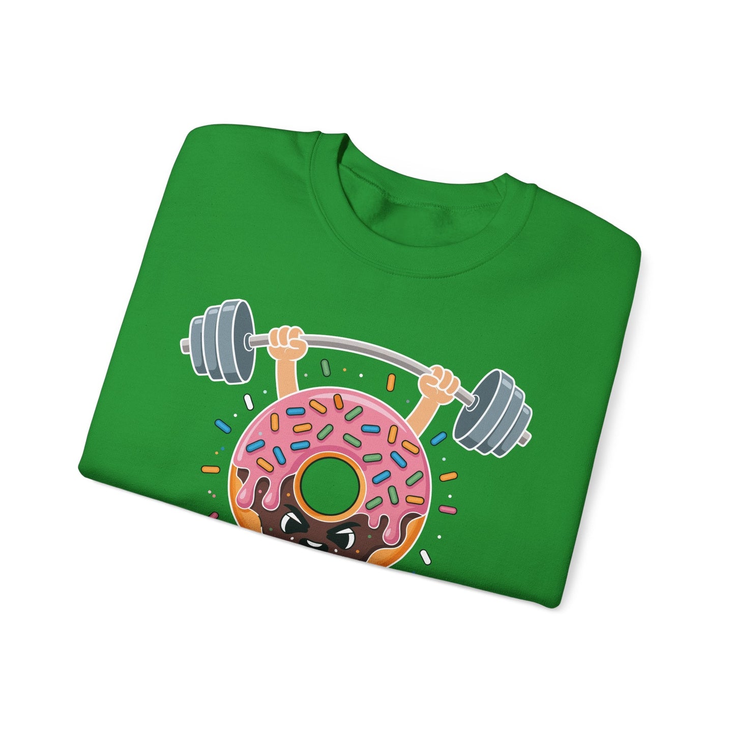 Funny Weightlifing Fitness Workout Gym Donut Lover Sweatshirt