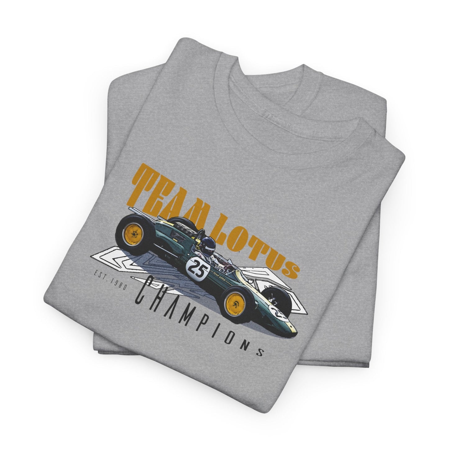 Team Lotus Champion Car T-Shirt Celebrate Racing Legacy and Speed