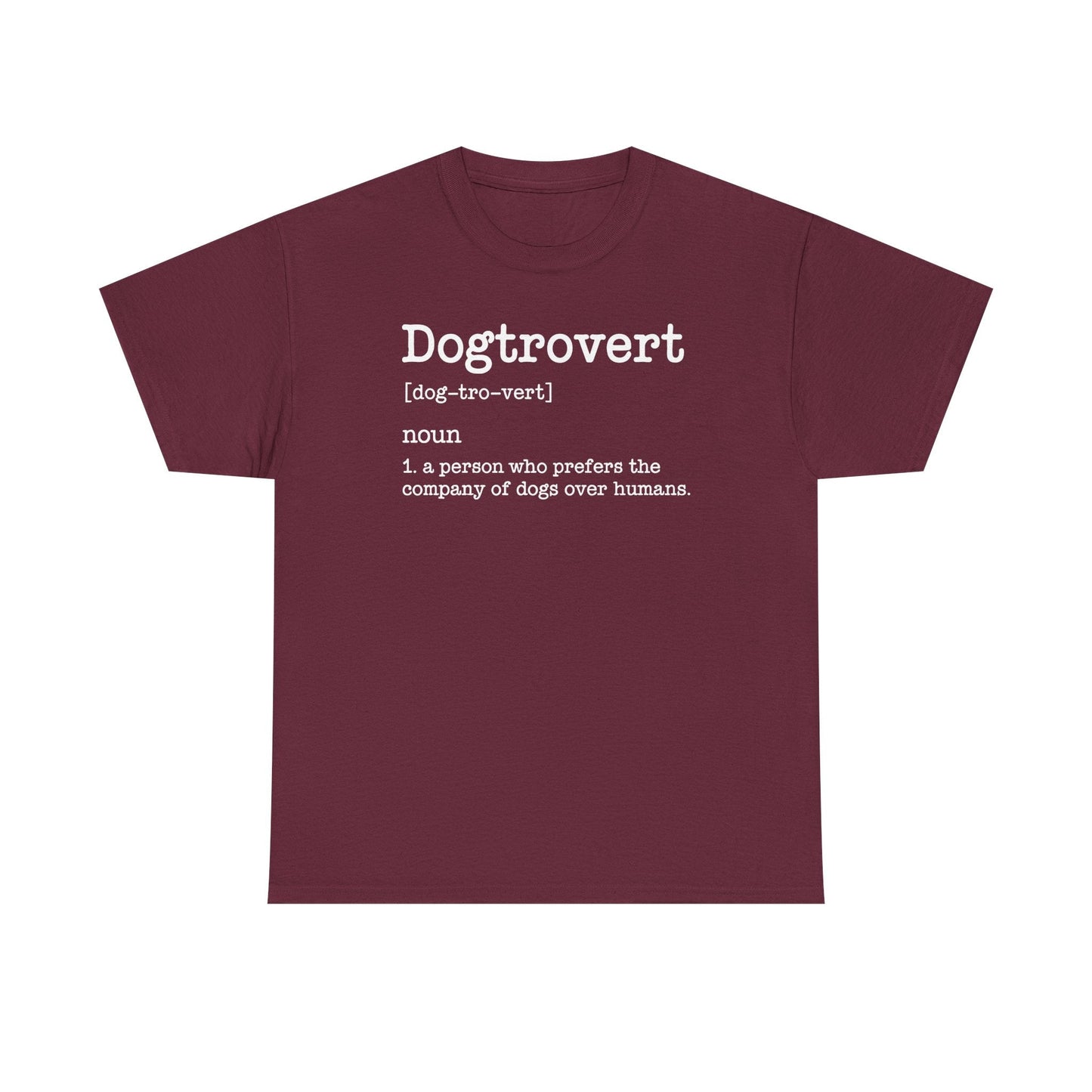 Dogtrovert Definition, Funny Dog Shirts For Men Women