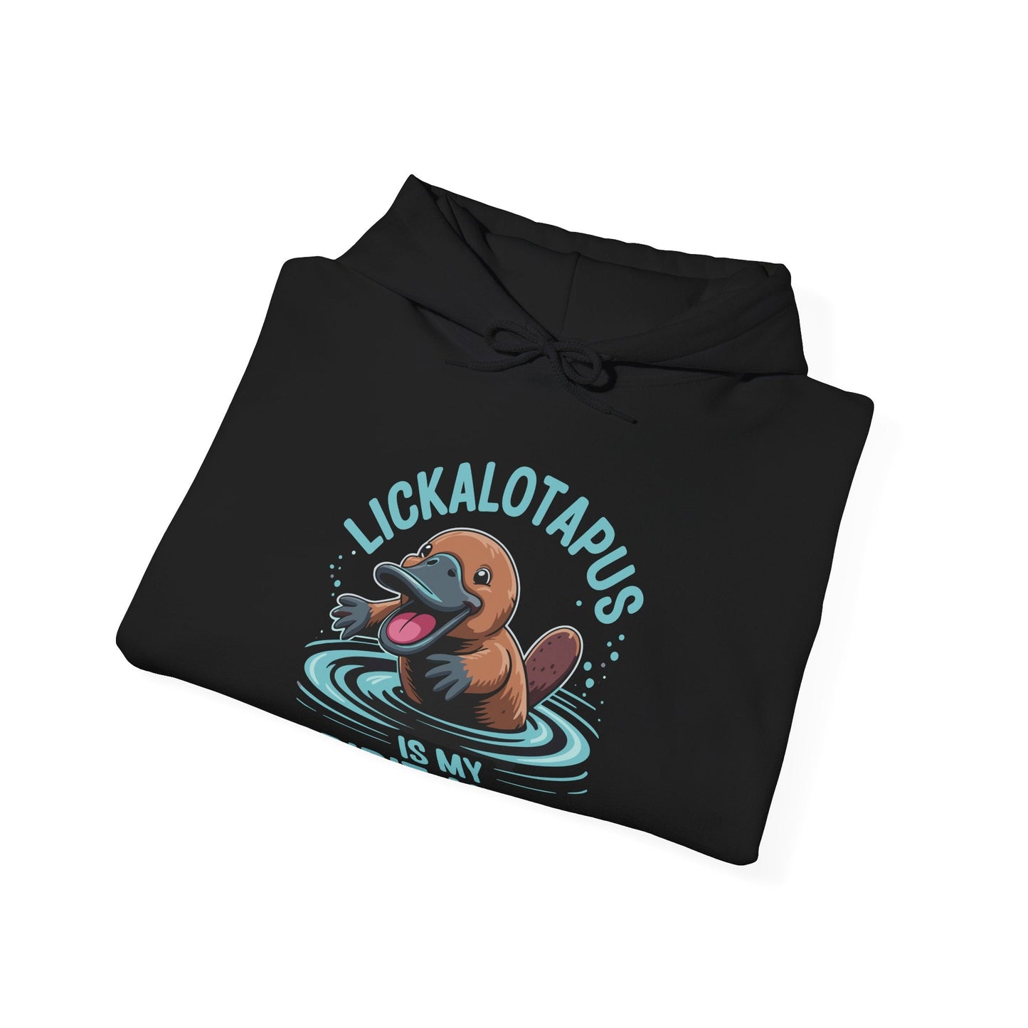 Vintage Funny Lickalottapus Is My Spirit Animal Lovers Meme Hoodie