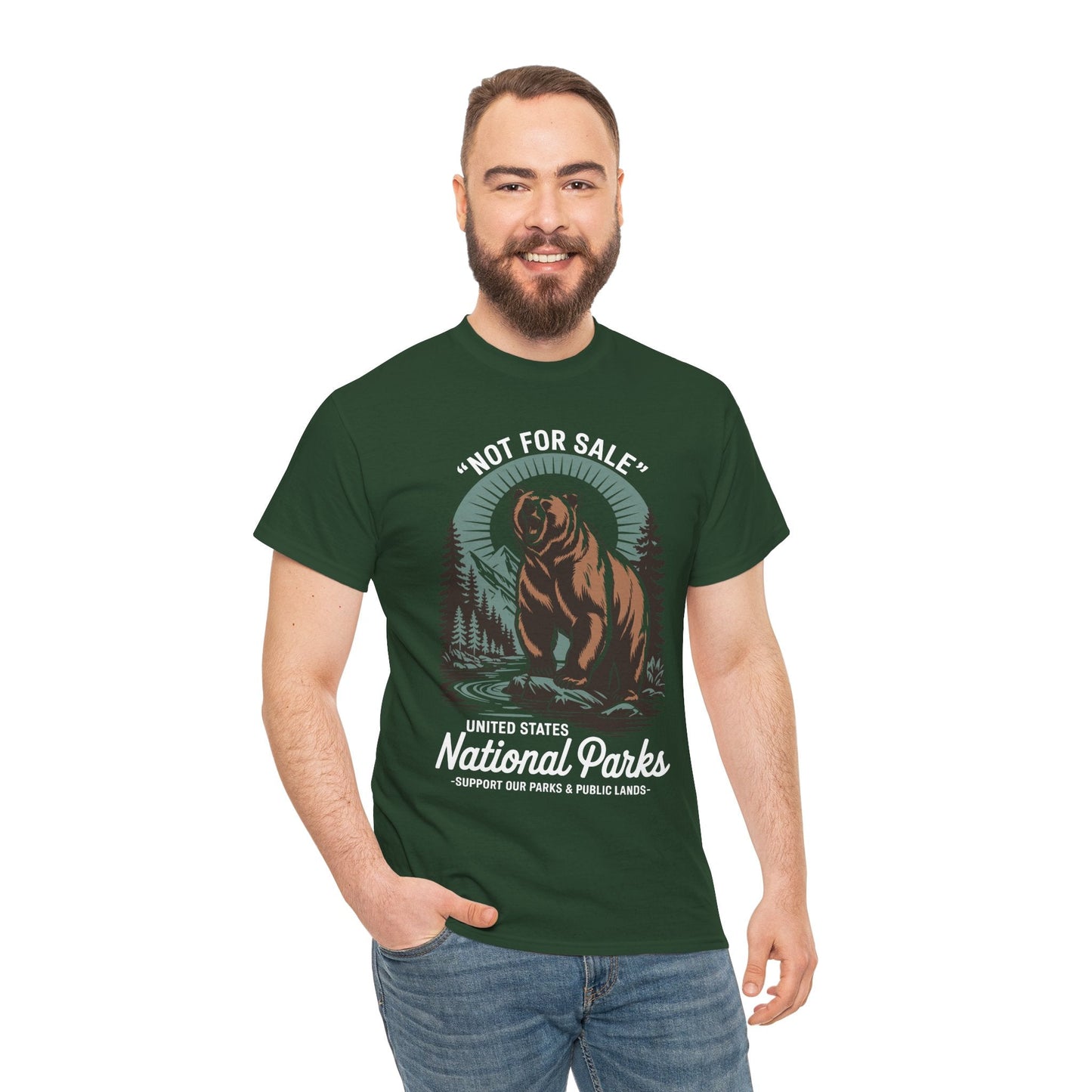 Not For Sale National Parks Support Our Parks & Public Lands T-shirt