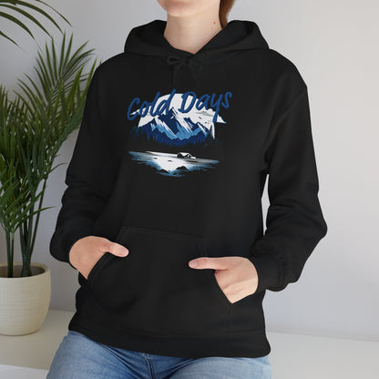 Cold Days Club Retro Aesthetic Hoodie