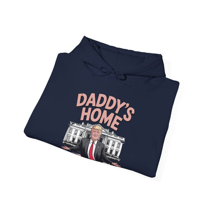 Trump Daddys Home White House 2025 Hoodie