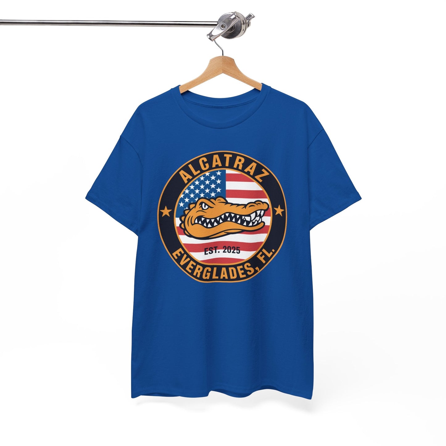 Retro Alcatraz Everglades FL EST 2025 T-Shirt