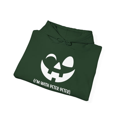 Im With Peter Couple Halloween Adult Eater Pumpkin Hoodie