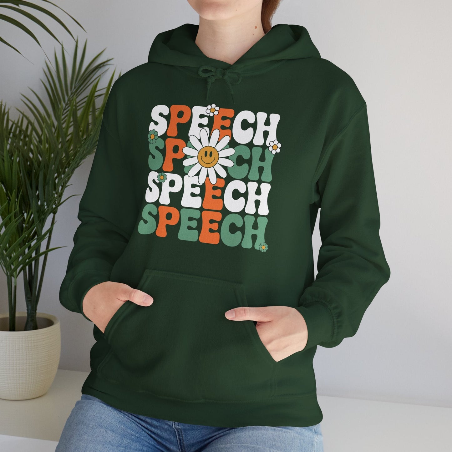 Speech Therapy Retro Speech Language Pathologist Therapist Hoodie