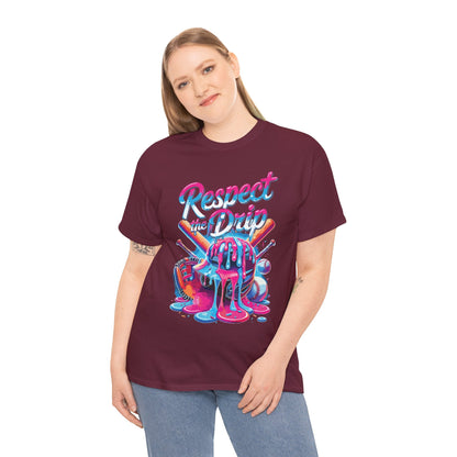 Baseball Drip For Boys Ice Cream Respect The Drip Baseball T-Shirt