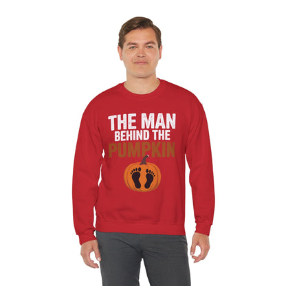Pregnant Thanksgiving Costume for Dad Expecting Lil Pumpkin Sweatshirt