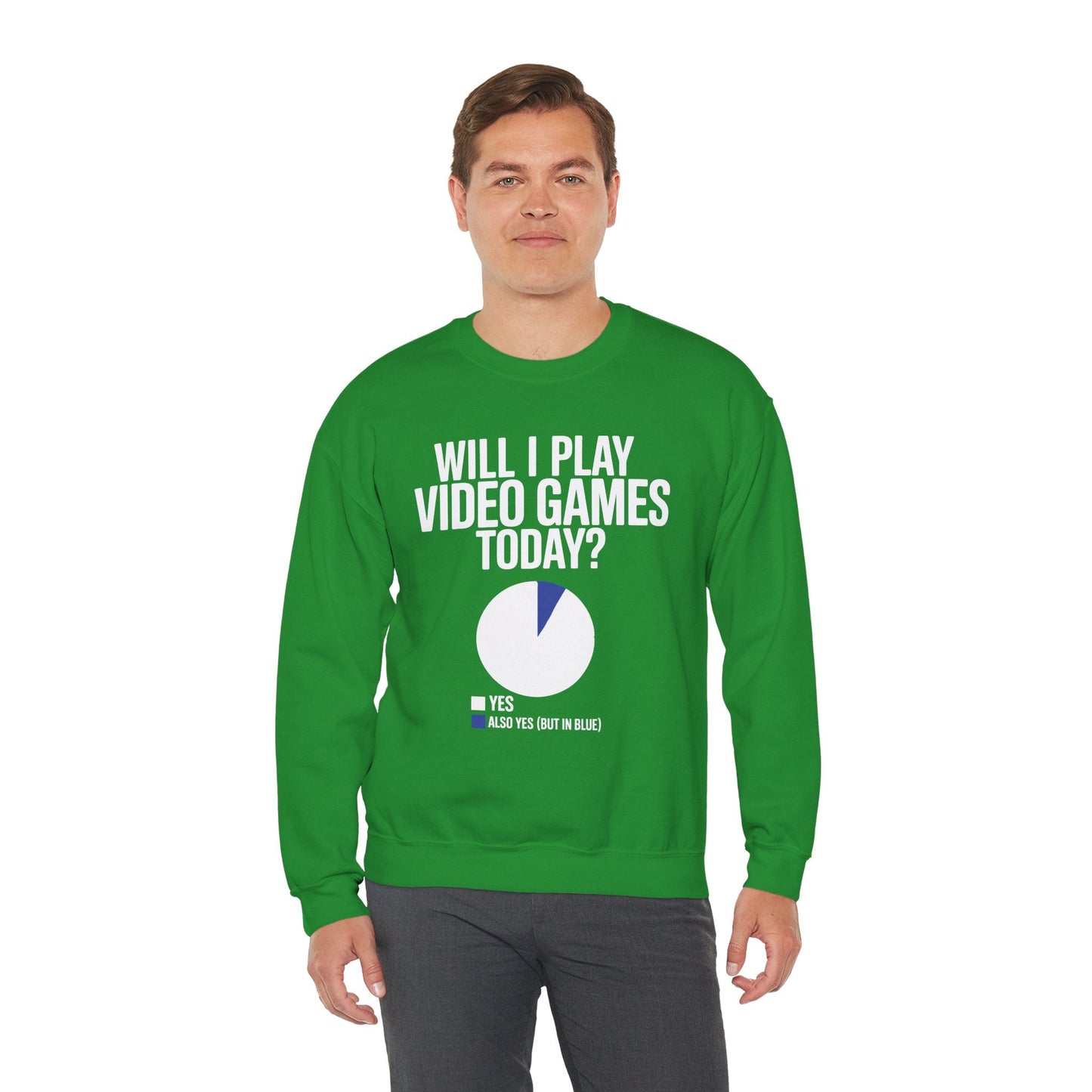 Funny Will I play Video Games today Gamer Gaming Sweatshirt