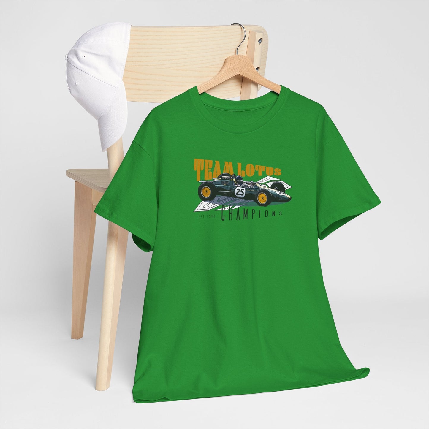 Team Lotus Champion Car T-Shirt Celebrate Racing Legacy and Speed