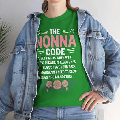 The A Nonna Code Funny Grandma Mothers Day Gifts T-Shirt
