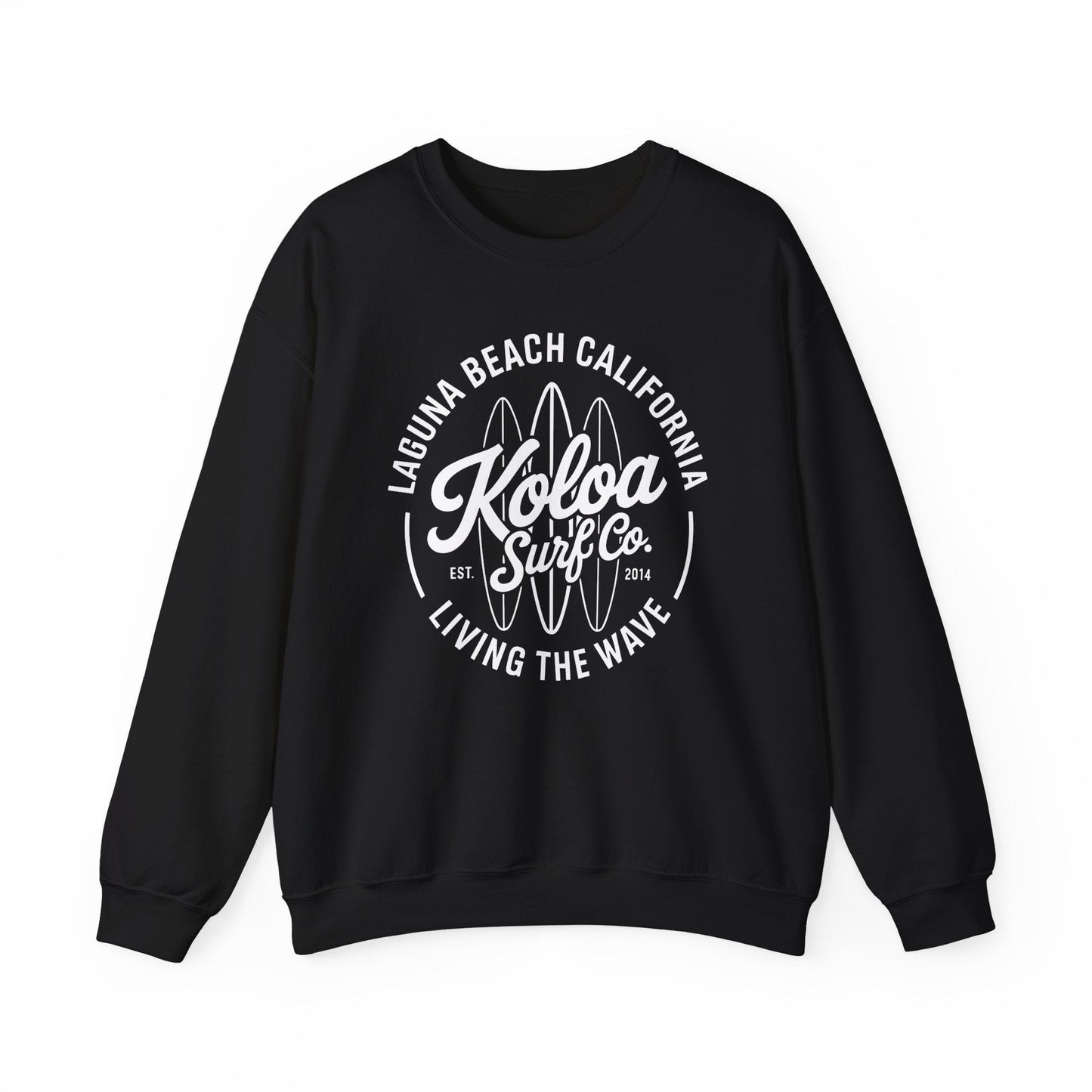 Koloa Surf Laguna Boards Logo Lightweight, Graphic Sweatshirt