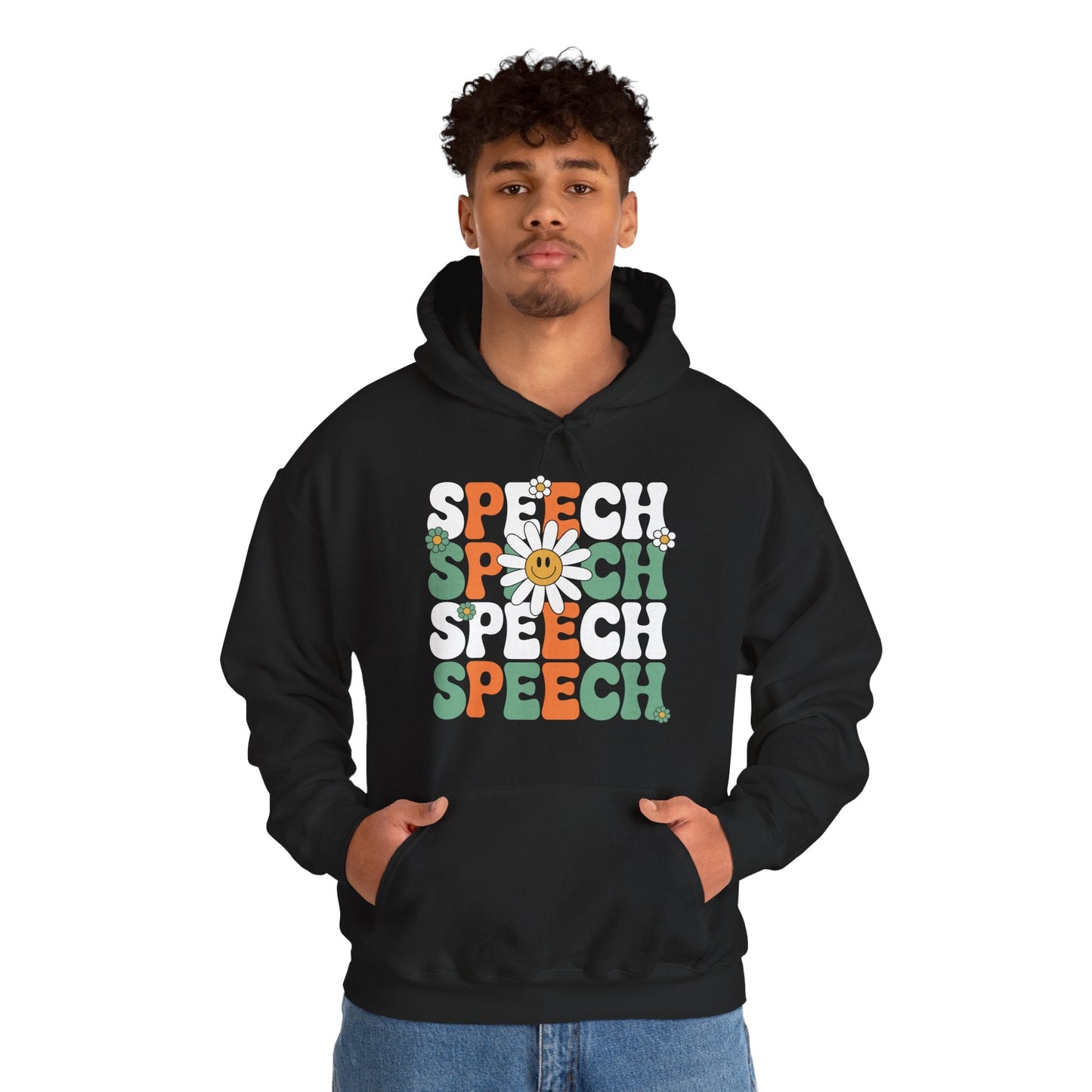 Speech Therapy Retro Speech Language Pathologist Therapist Hoodie