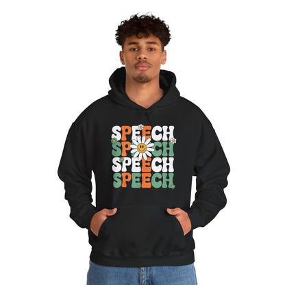 Speech Therapy Retro Speech Language Pathologist Therapist Hoodie
